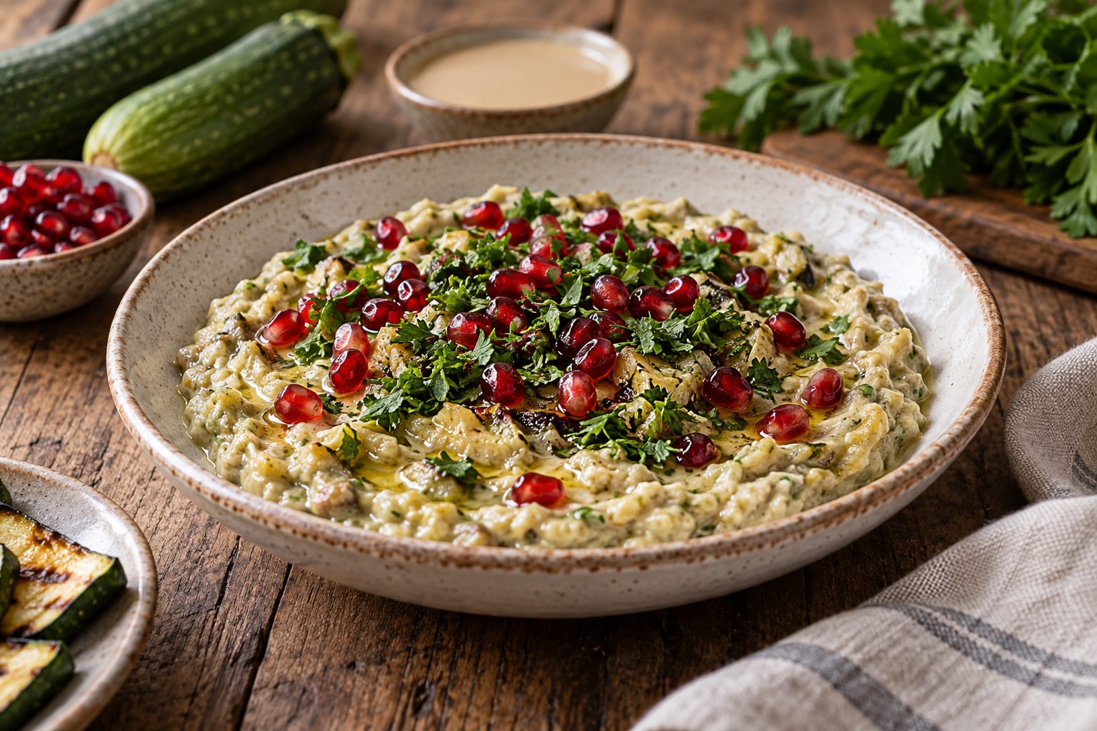Tahinli Kabak Mezesi