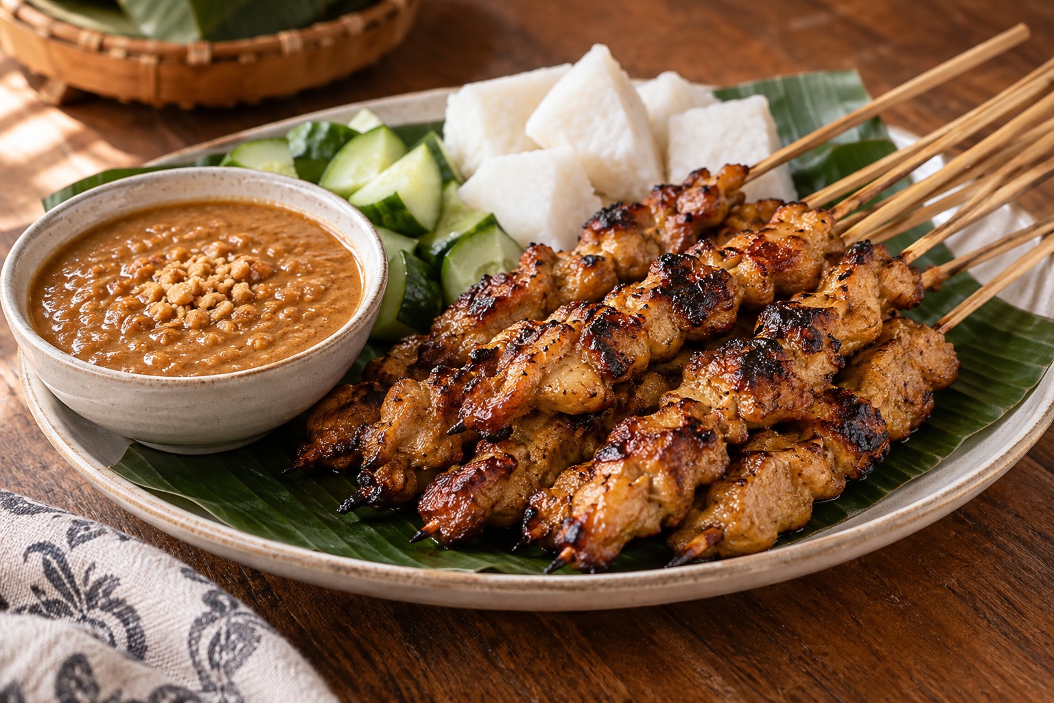 Tavuk Satay - Endonezya Mutfağı