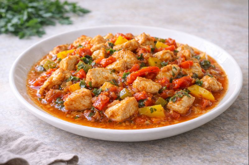 Tek Tavada Tavuk Sote