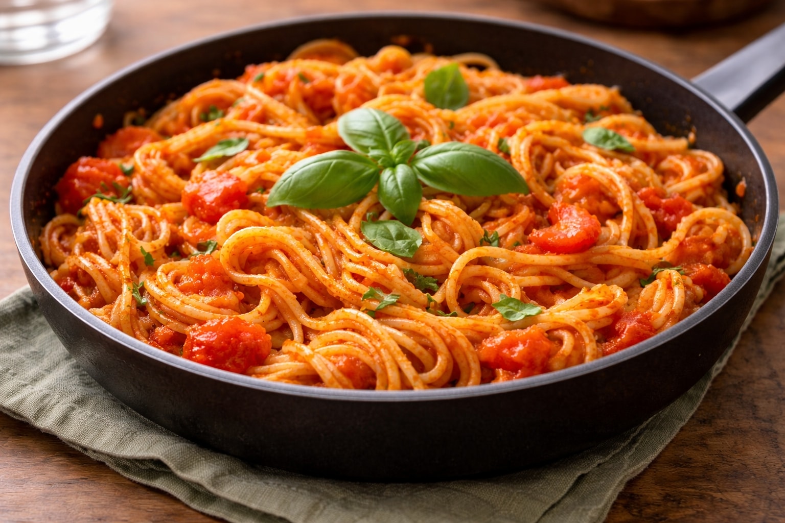 Tek Tencerede Makarna