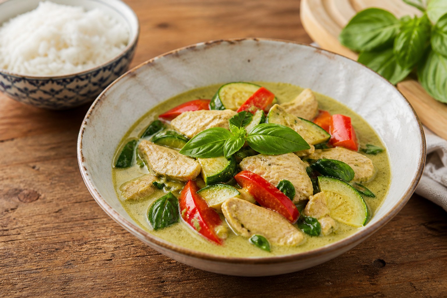 Thai Green Curry - Tayland Mutfağı