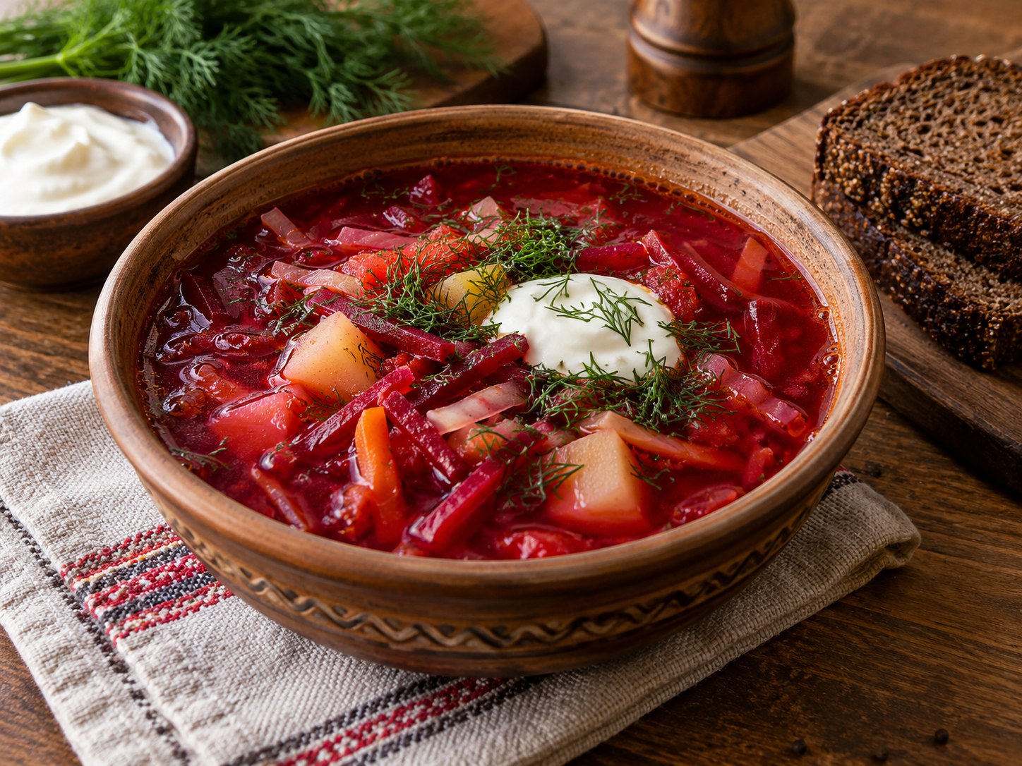 Ukrayna Usulü Borscht (Borş)