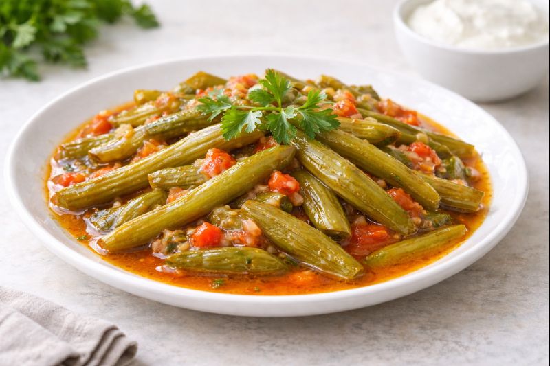 Zeytinyağlı Taze Fasulye